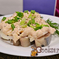 Сельдь в сырном соусе фото рецепт приготовления