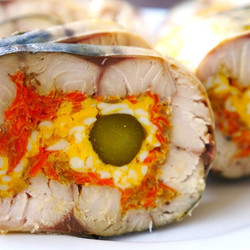 Царский рулет из скумбрии