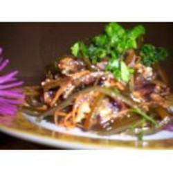 Салат из морской капусты и сухофруктов Восторг