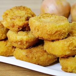 Супер закуска — луковые кольца с начинкой - fav0ritka77.ru