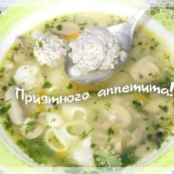 Супы с фрикадельками, алимеро