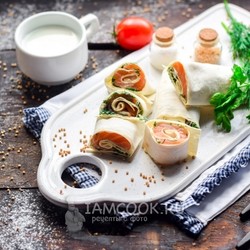 Рулеты из лаваша — подборка рецептов с фото и видео