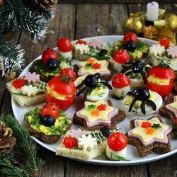 Закуски на Новый год 2019 — рецепты с фото