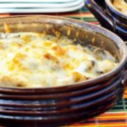 Рецепт грибного жульена с кальмарами  - Жюльен (Жульен) от 1001 ЕДА