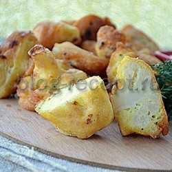 Цветная капуста в кляре - пошаговый рецепт с фото
