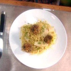 Запеченные мясные тефтели