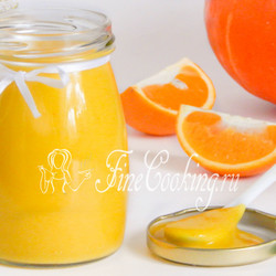 Апельсиновый курд с тыквой