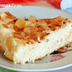 Творожная запеканка на сковороде. Рецепт • Блюда Гу.ру