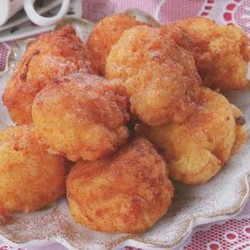 Пончики с морковью