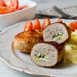 Куриные зразы с яйцом на Вкусном Блоге