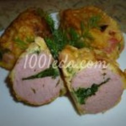Сардельки с начинкой в кляре  - Горячие закуски от 1001 ЕДА