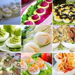 Фаршированные яйца на любой вкус: 17 самых простых вариантов приготовления. Аппетитная красота.