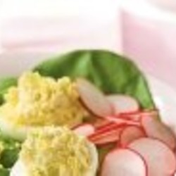 Яйца фаршированные с сыром - пошаговый рецепт с фото на Повар.ру