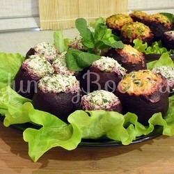 Закуска "Фаршированные свёколки" - простой и вкусный рецепт с пошаговыми фото
