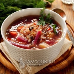 Постный суп с булгуром — рецепт с фото