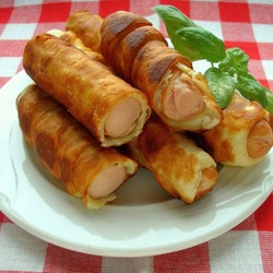 Сосиски в тести рецепт на сковороде