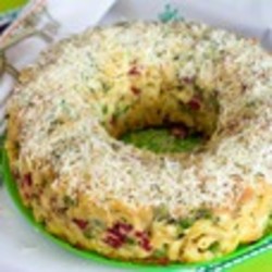 Тимбаль из макарон