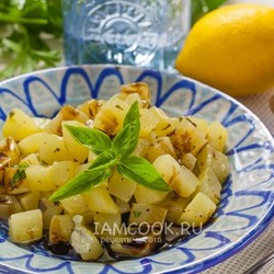 Салат из жареных огурцов — рецепт с фото