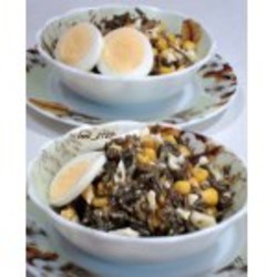 Салат из морской капусты с каперсами