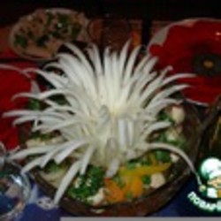 Салат из свежих шампиньонов