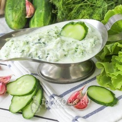 Огуречный соус — рецепт с фото
