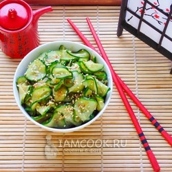 Суномоно – японский салат из огурцов — рецепт с фото