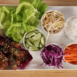 Врапы с курицей по-тайски