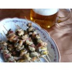 Мидии с беконом