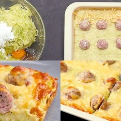 Кабачки отжимаю как в последний раз! Нежное и деликатное суфле с фрикадельками...