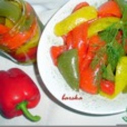 Мгновенно маринованный перец "Светофор"