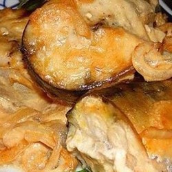 Вкуснейшее лакомство из скумбрии в горчичном соусе