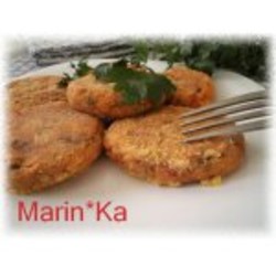 Овощные котлеты с булгуром в кукурузной панировке