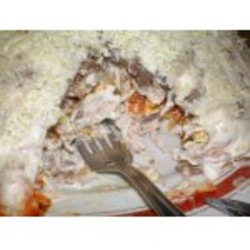 Салат куриный с шампиньонами и орехами