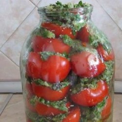 Закуска, которой можно угощать неделю. Помидоры по-корейски за 20 минут!