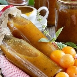 Ткемали из желтой алычи - рецепты по-грузински на зиму, с помидорами, с хмели-сунели и в мультиварке