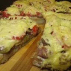 Картофельная запеканка на сковороде