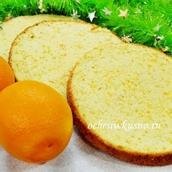 Апельсиновый бисквит для тортов — очень вкусный! | Готовим вкусно и по-домашнему