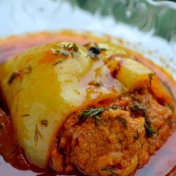 Фаршированный перец по-домашнему, пошаговый рецепт с фото