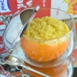 Каша пшенно-апельсиновая за 2 минуты