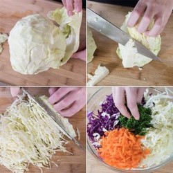Салат из красной капусты — очень вкусные рецепты с фото