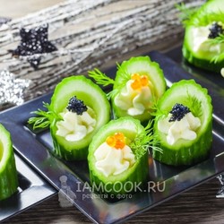 Икра с огурцами — рецепт с фото