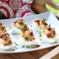 Фаршированные яйца по-испански - пошаговый рецепт с фото на Повар.ру