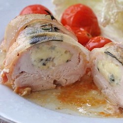 Куриные рулетики с сыром
