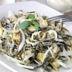 Салат из мяса мидий