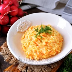 Картофельно-морковное пюре — рецепт с фото