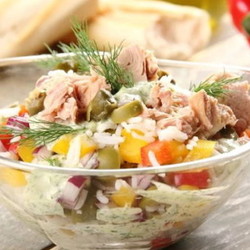 Архивы Салаты из рыбы и морепродуктов | Кулинарный Рай