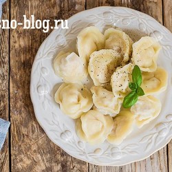 Пельмени с куриным фаршем. Пошаговый рецепт с фото