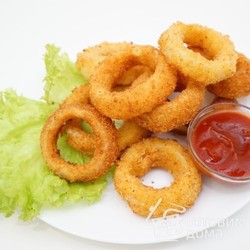 Луковые кольца с сыром во фритюре - пошаговый рецепт с фото на Готовим дома