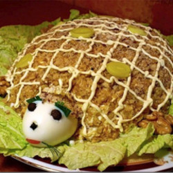 Салат «Черепаха»