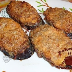 Баклажаны жареные в шубке. Рецепт. Фото